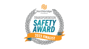 We are happy to announce that we’ve been selected as a finalist for the 2023 Northbridge Insurance Transportation Safety Award.